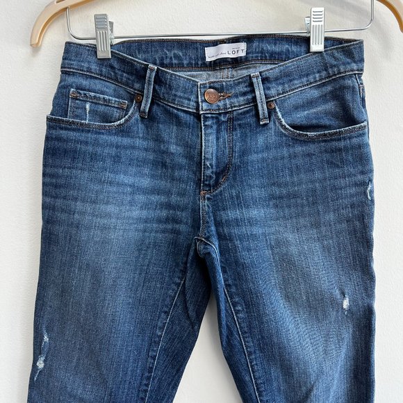 LOFT Relaxed Skinny Jeans in Vintage Wash - Picture 11 of 15